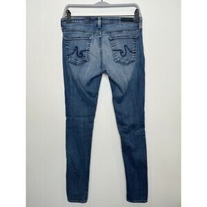 AG The Legging Super Skinny Jeans, Light Blue, Stretch, Size 27R, Made in USA